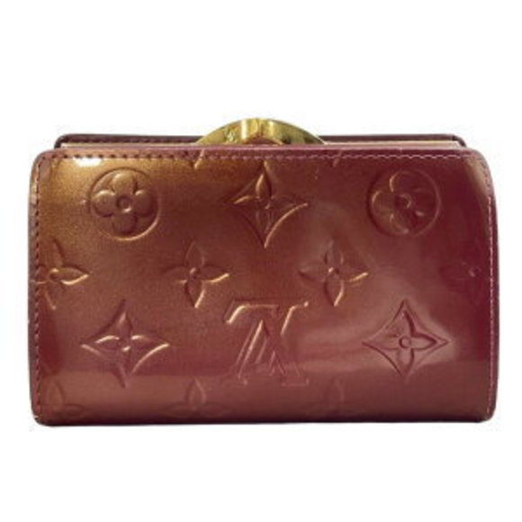 Louis Vuitton Fort Viennese Rouge Wallet Portefeuille Purple - Picture 1 of 7